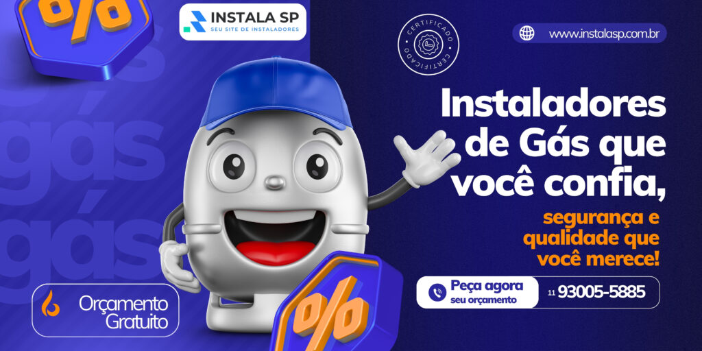 Serviços Especializados de Gás Encanado em Cidade Tiradentes – InstalaSP: Segurança e Qualidade para Você! 1 InstalaSP Segurança e Qualidade para Você!